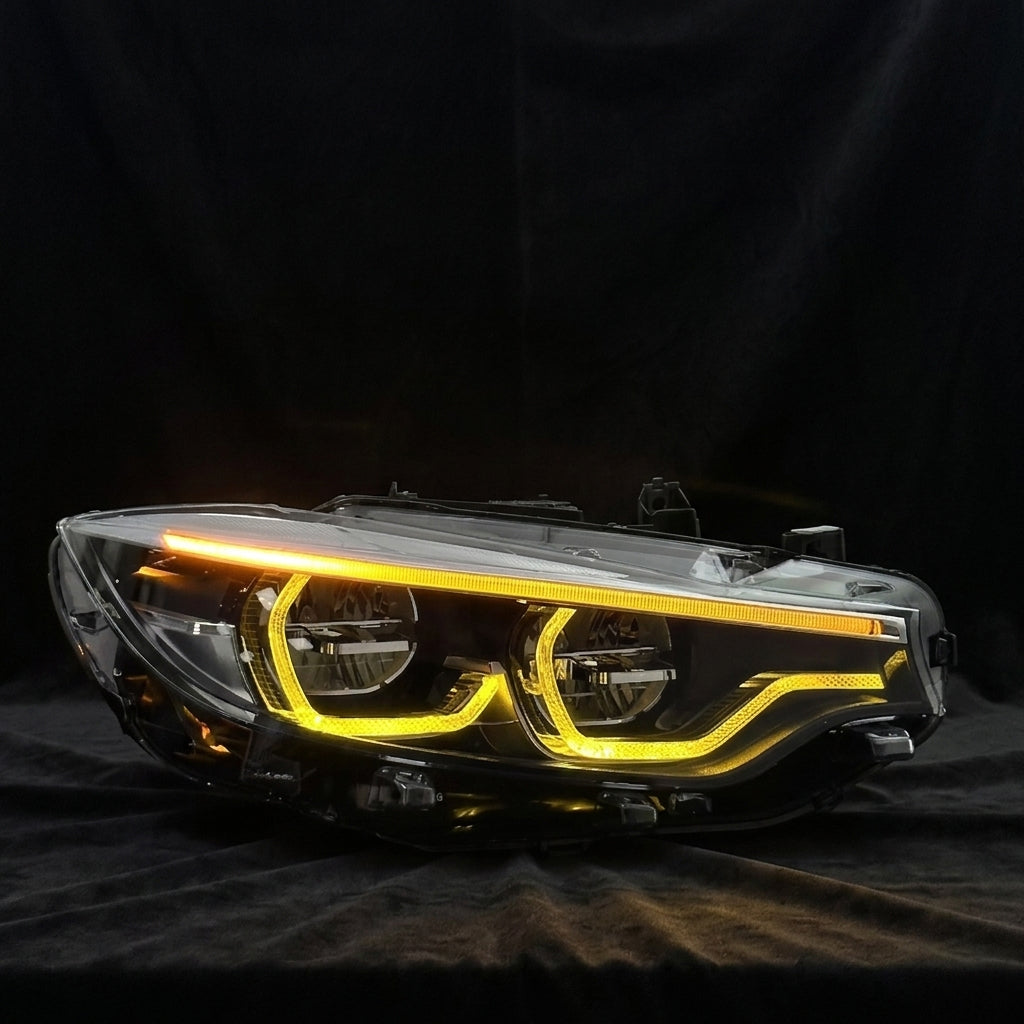 BMW F80/F82/F32 Ikon Headlights White/Yellow