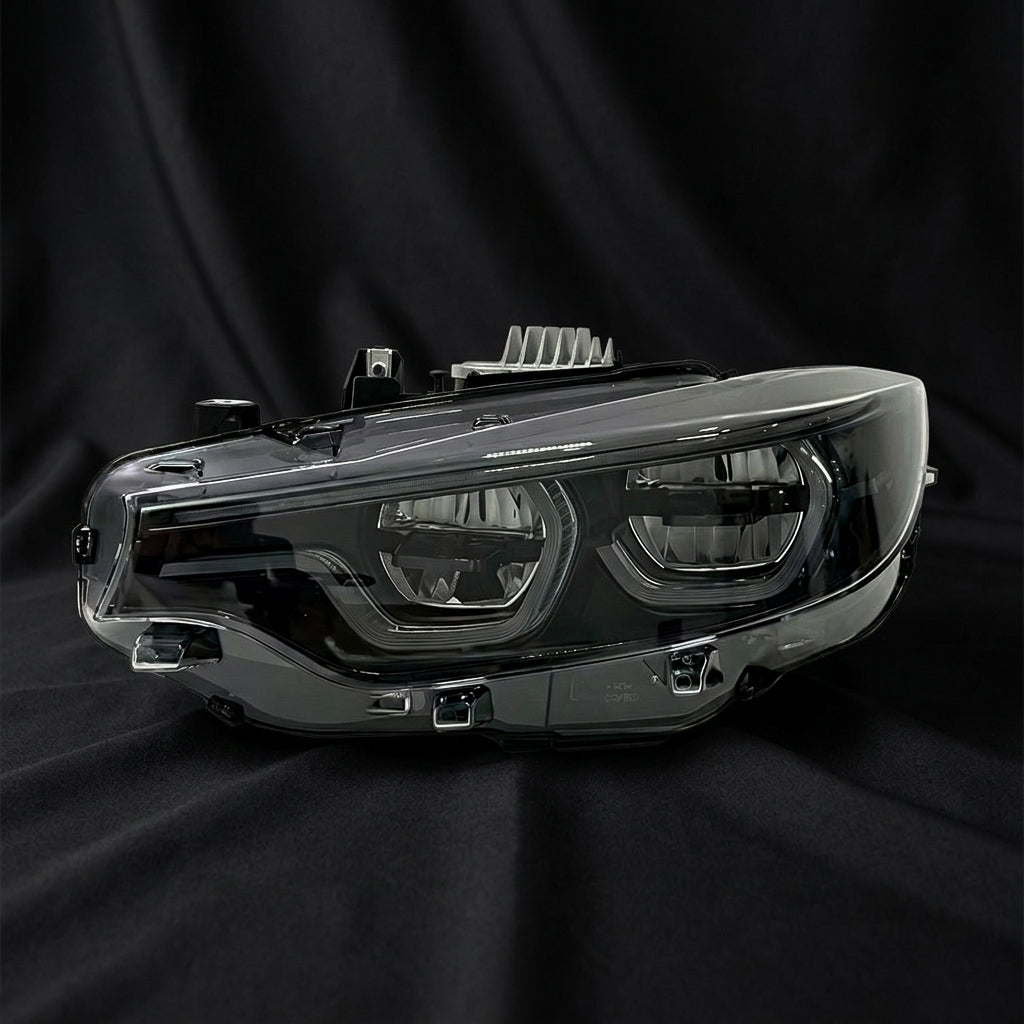 BMW F80/F82/F32 Black Shadow Ikon Headlights White/Yellow/Red