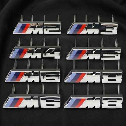 BMW Chrome Front Grille Badge