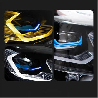 G8X Headlights White/Yellow BMW 1 Series F20/F21