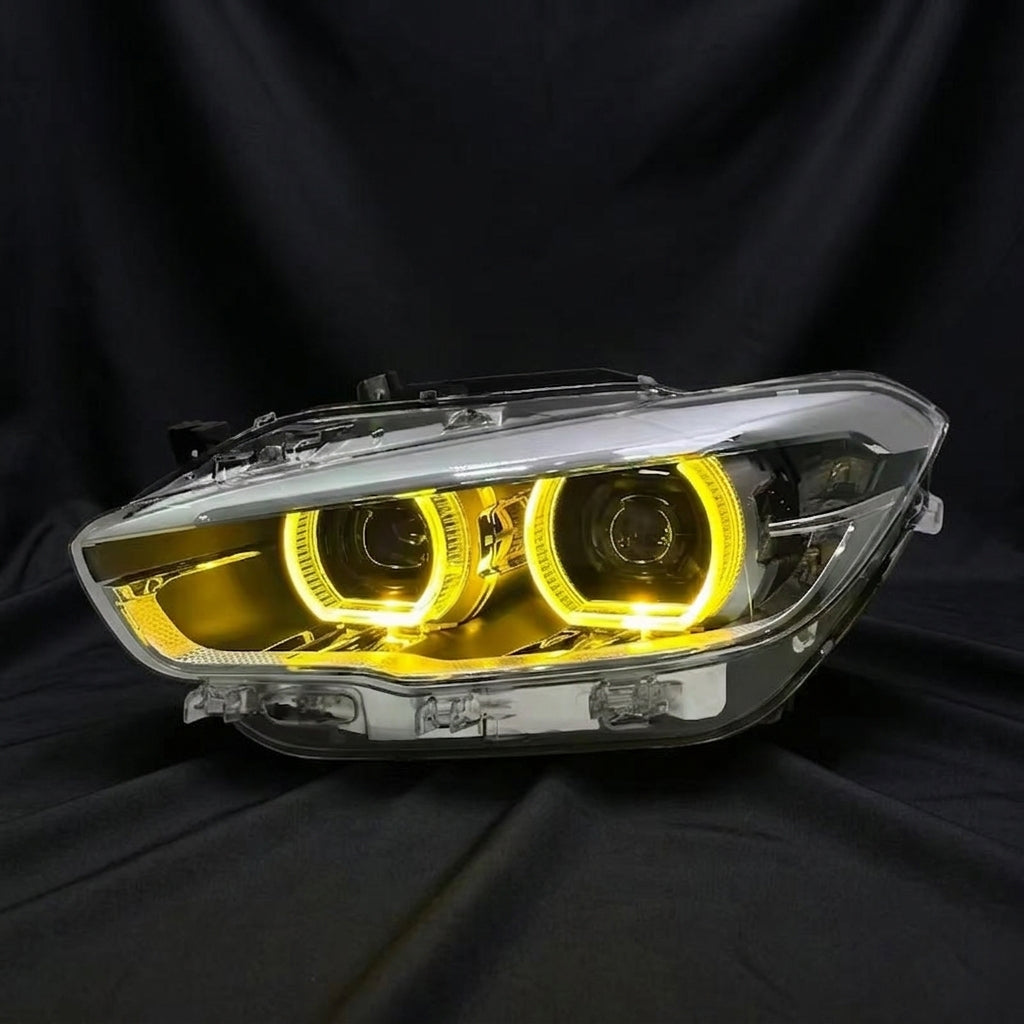 BMW 1 Series F20/F21 LCI Headlights White/Yellow