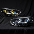 G8X Headlights White/Yellow BMW 1 Series F20/F21