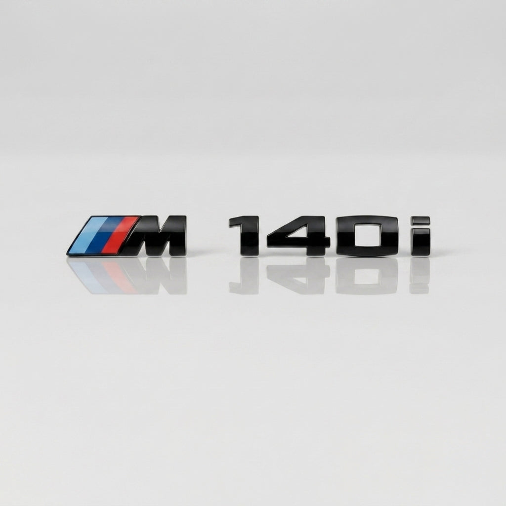 BMW M140i Gloss Black Badge