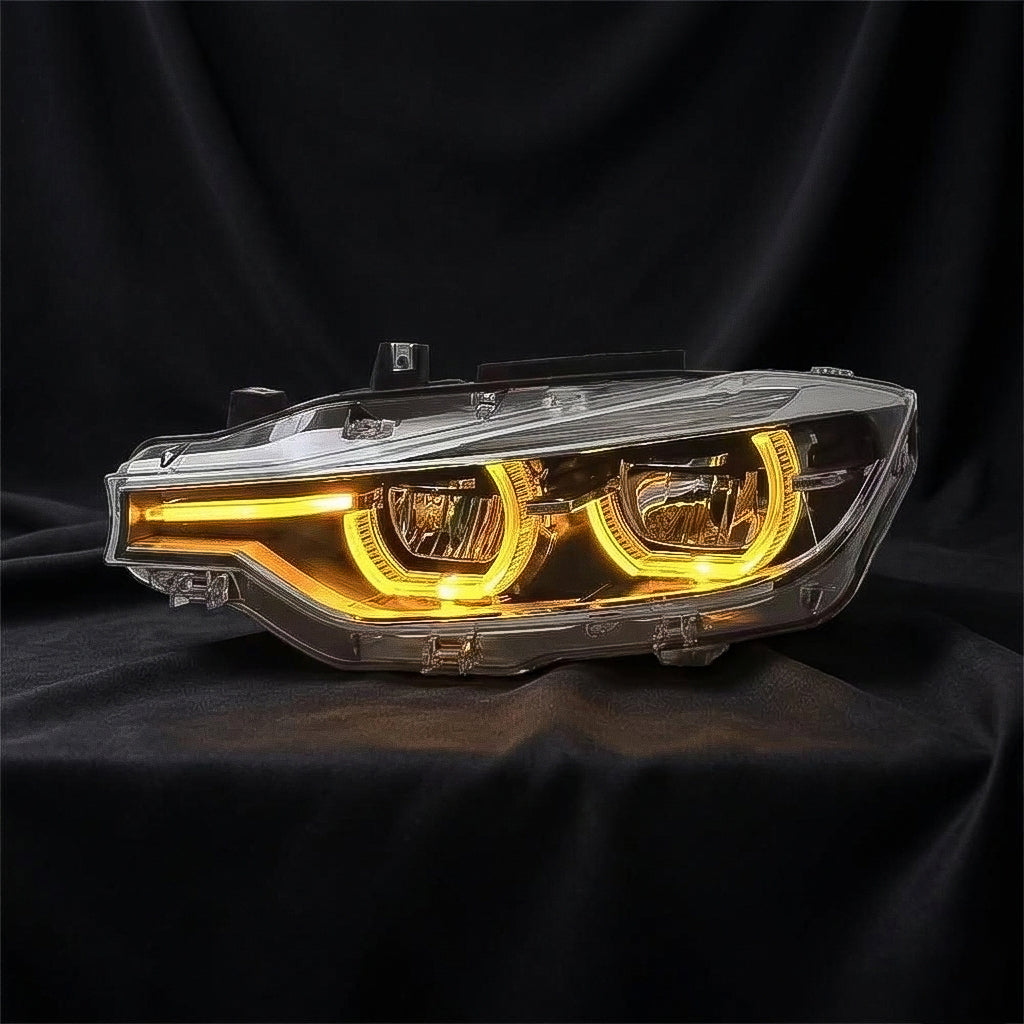 BMW F30/F31 Ikon Style Laser Headlights White/Yellow/Amber