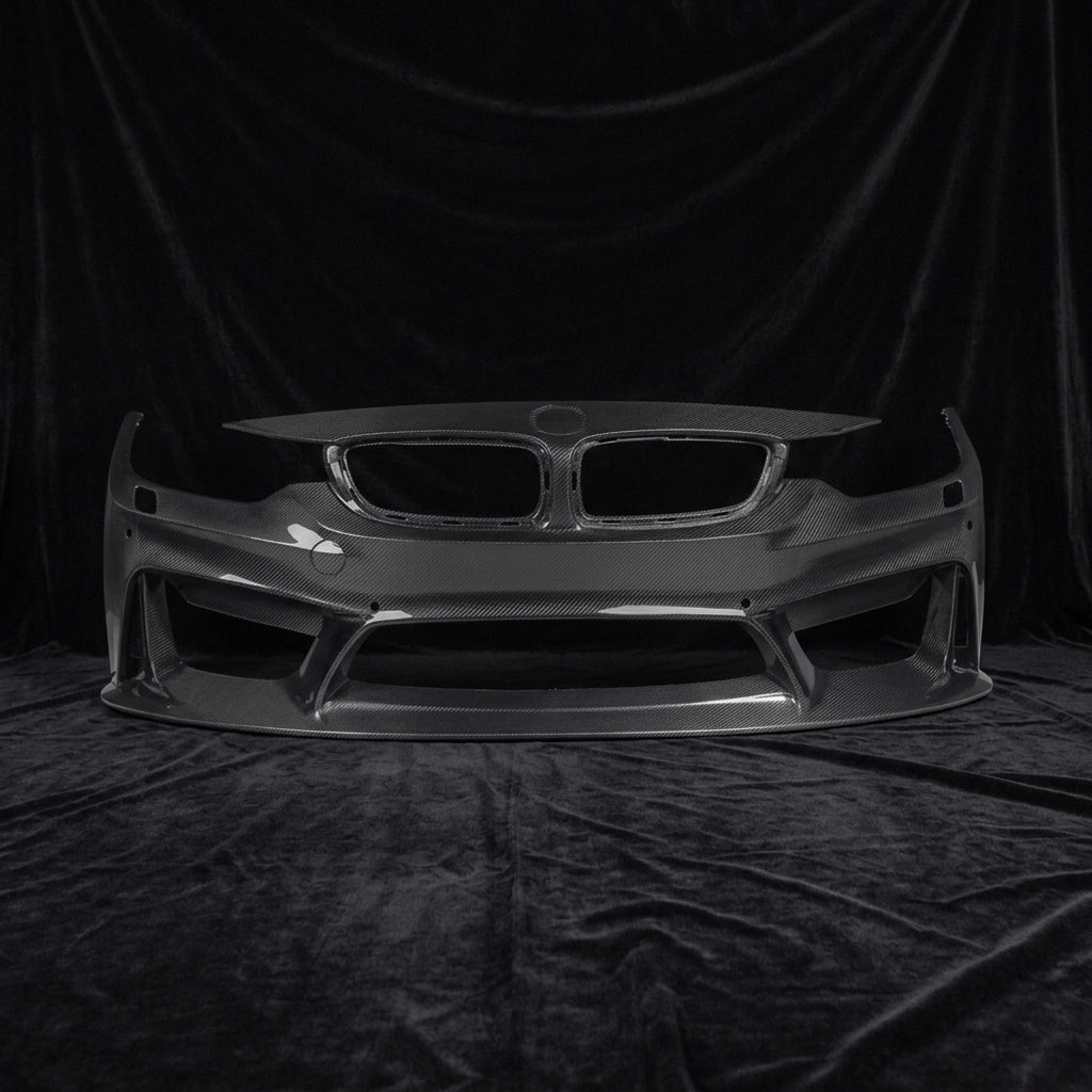 BMW F80/F82/F83 Carbon Fibre Front Bumper ACS V1