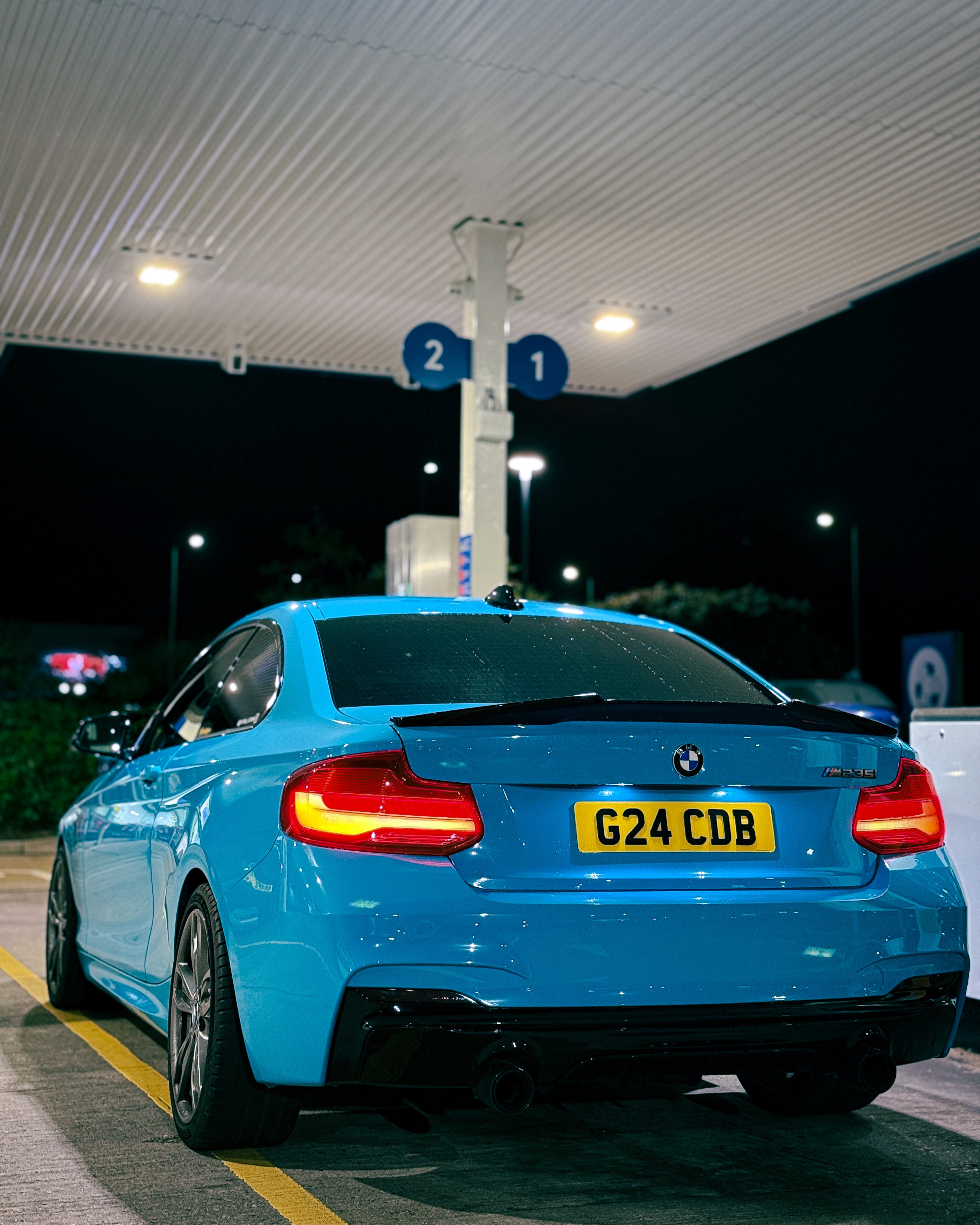 BMW F22/F87 (M4 Style) Rear Spoiler