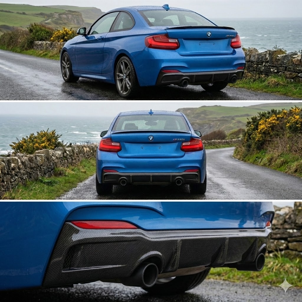 BMW F22/F23 Rear Diffuser ACS V1